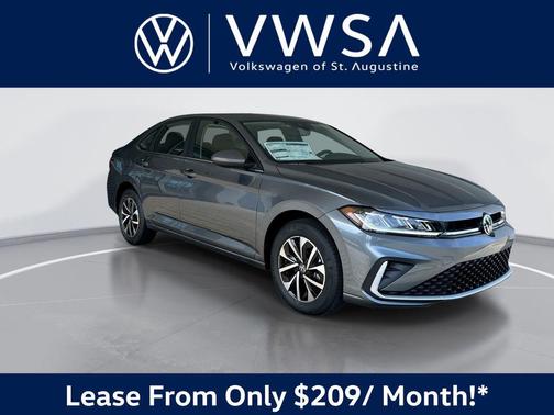Platinum Gray Metallic 2026 Volkswagen Jetta 1.4T S