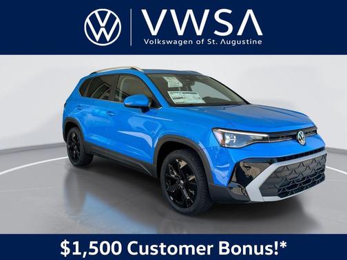 Cornflower Blue 2026 Volkswagen Taos SE