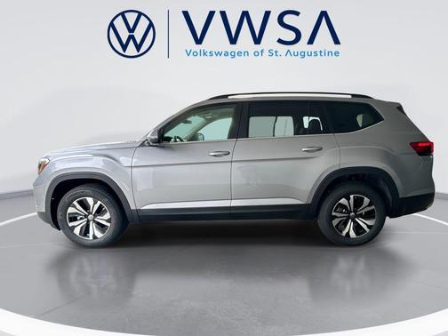 silver mist metallic 2026 Volkswagen Atlas 2.0T SE