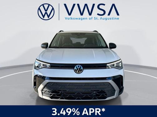 Pure White 2025 Volkswagen Taos 1.5T S