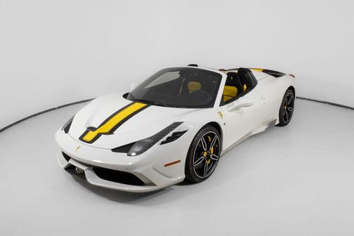 Bianco Avus 2015 Ferrari 458 Speciale Base