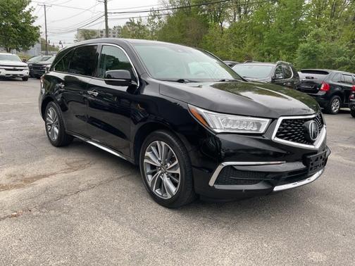Crystal Black Pearl 2017 Acura MDX 3.5L w/Technology Package