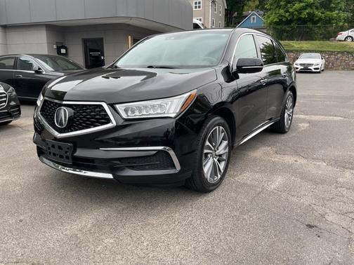 Crystal Black Pearl 2017 Acura MDX 3.5L w/Technology Package