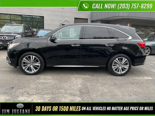 Crystal Black Pearl 2017 Acura MDX 3.5L w/Technology Package