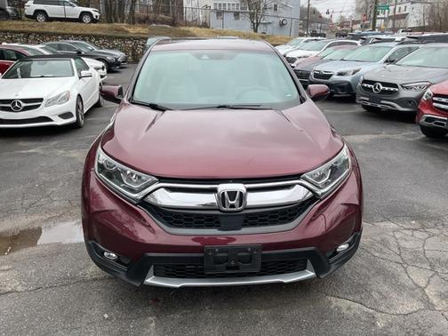 Red 2018 Honda CR-V EX