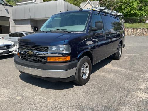 Kinetic Blue Metallic 2020 Chevrolet Express 3500 RWD 3500 Regular Wheelbase WT