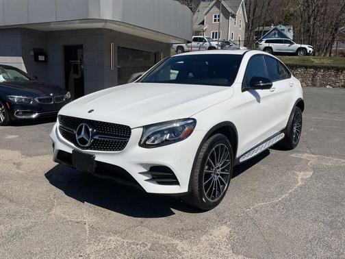 White 2018 Mercedes-Benz GLC 300 4MATIC Coupe
