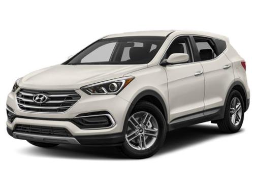 Pearl White 2018 Hyundai Santa Fe Sport 2.4L