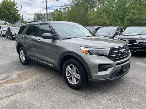 Silver Spruce Metallic 2020 Ford Explorer XLT
