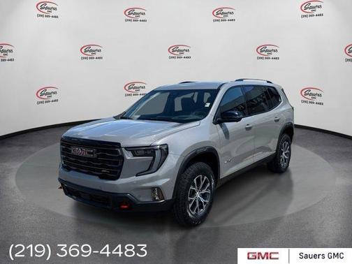 Gray 2026 GMC Acadia AT4