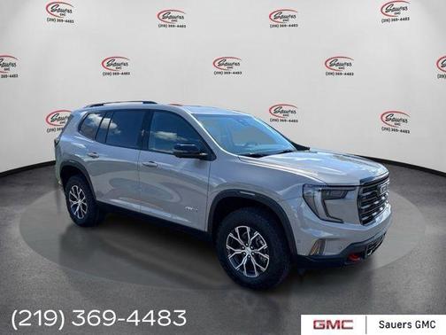 Gray 2026 GMC Acadia AT4