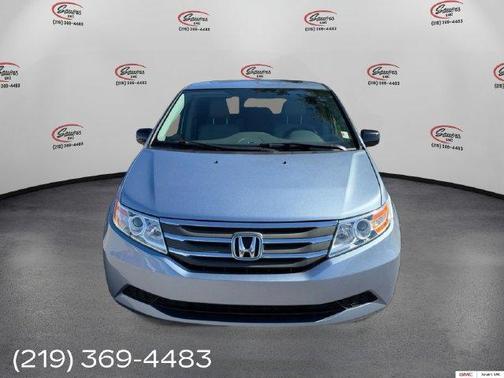 Blue 2013 Honda Odyssey EX-L