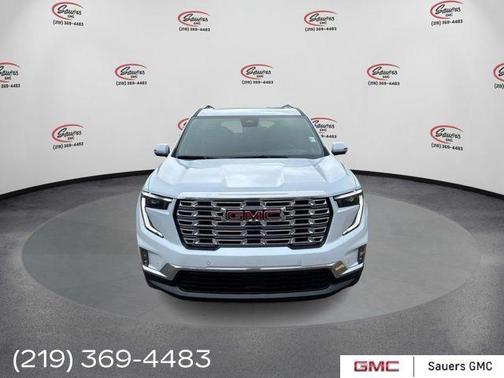 White 2026 GMC Acadia Denali