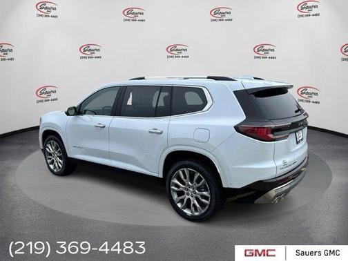 White 2026 GMC Acadia Denali