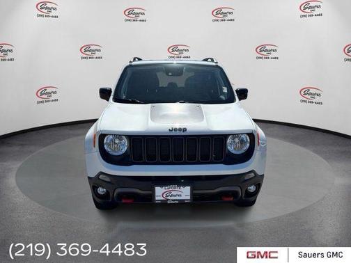 Alpine White Clearcoat 2022 Jeep Renegade Trailhawk