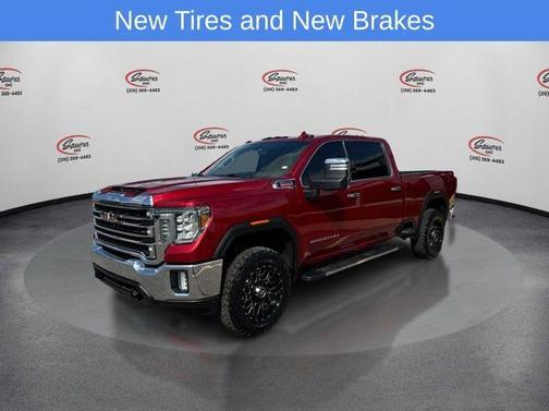 Cayenne Red Tintcoat 2021 GMC Sierra 2500 SLT