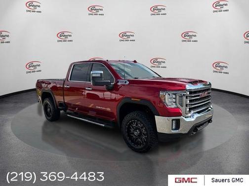Cayenne Red Tintcoat 2021 GMC Sierra 2500 SLT
