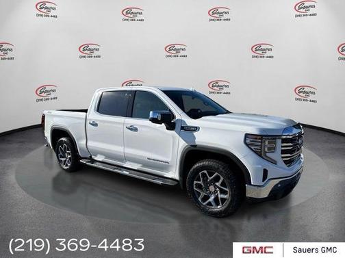 White 2026 GMC Sierra 1500 SLT