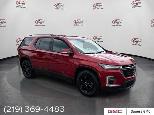 Radiant Red 2023 Chevrolet Traverse LT Cloth