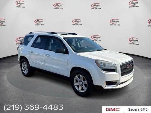 Summit White 2015 GMC Acadia SLE-2