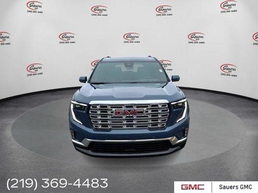 Blue 2026 GMC Acadia Denali