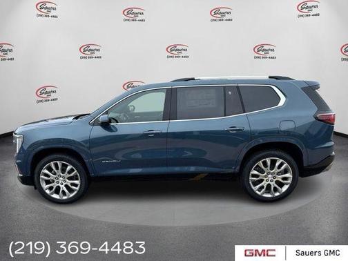 Blue 2026 GMC Acadia Denali