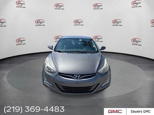 Harbor Gray Metallic 2014 Hyundai ELANTRA Limited