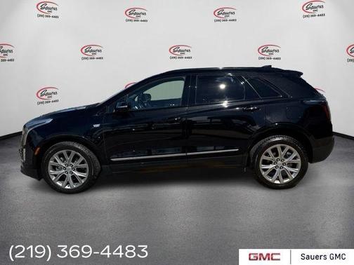 Stellar Black Metallic 2020 Cadillac XT5 Sport