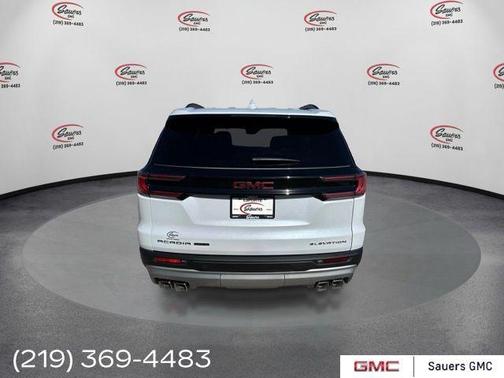 White 2026 GMC Acadia Elevation