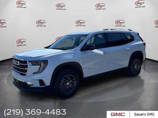 White 2026 GMC Acadia Elevation