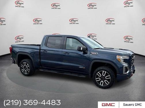 Pacific Blue Metallic 2020 GMC Sierra 1500 AT4