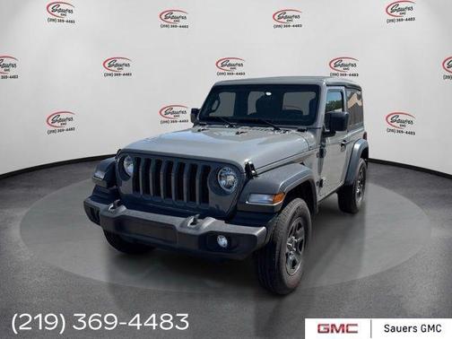 Sting Gray Clearcoat 2023 Jeep Wrangler Sport
