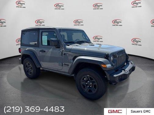 Sting Gray Clearcoat 2023 Jeep Wrangler Sport