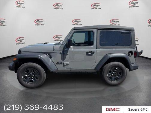 Sting Gray Clearcoat 2023 Jeep Wrangler Sport