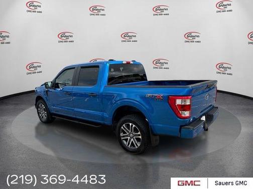 Blue Metallic 2021 Ford F-150 XL