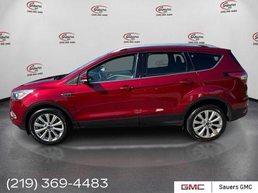 Ruby Red Metallic 2017 Ford Escape Titanium