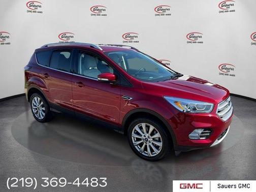 Ruby Red Metallic 2017 Ford Escape Titanium