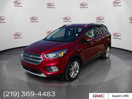 Ruby Red Metallic 2017 Ford Escape Titanium