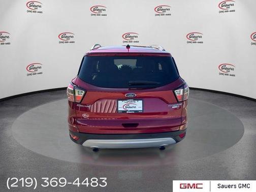 Ruby Red Metallic 2017 Ford Escape Titanium