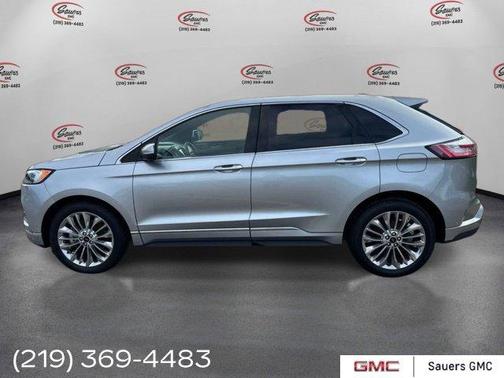 Silver Metallic 2020 Ford Edge Titanium