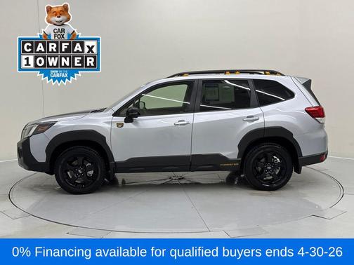 Ice Silver Metallic 2025 Subaru Forester Wilderness