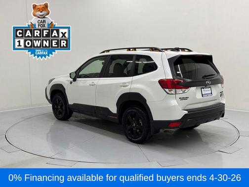 Crystal White Pearl 2025 Subaru Forester Wilderness