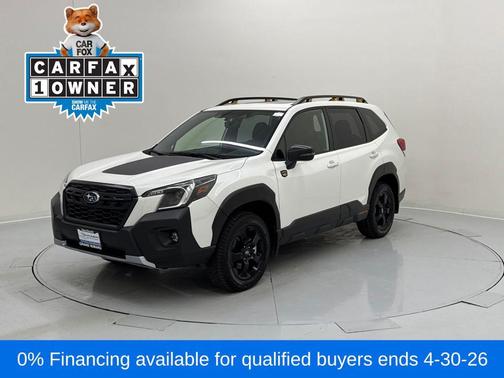 Crystal White Pearl 2025 Subaru Forester Wilderness