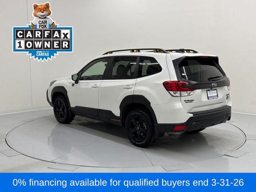 Crystal White Pearl 2025 Subaru Forester Wilderness