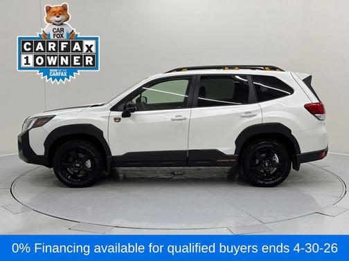 Crystal White Pearl 2025 Subaru Forester Wilderness