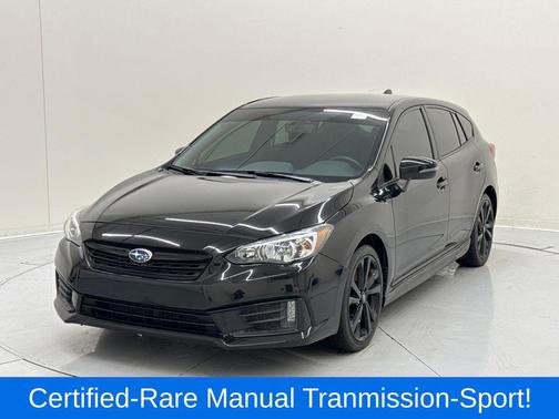 Crystal Black Silica 2022 Subaru Impreza Sport