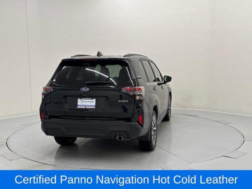 Crystal Black Silica 2025 Subaru Forester Hybrid Touring