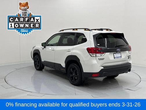 Crystal White Pearl 2025 Subaru Forester Wilderness