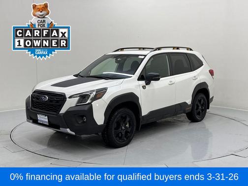 Crystal White Pearl 2025 Subaru Forester Wilderness