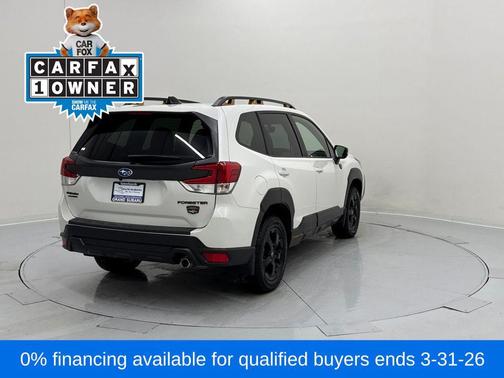 Crystal White Pearl 2025 Subaru Forester Wilderness
